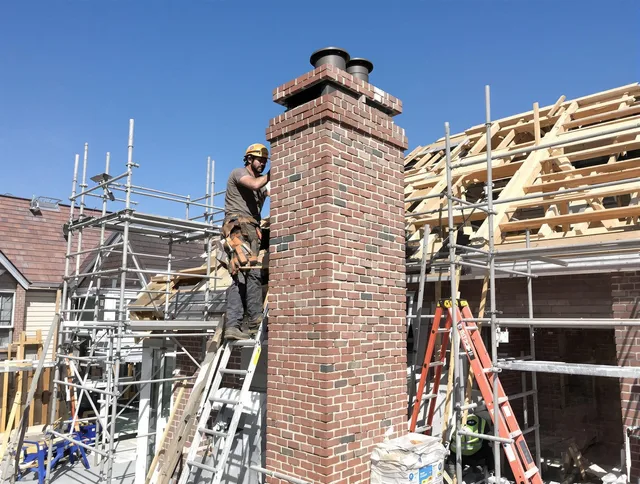 New chimney installation completed by Worthington Chimney Sweep in Worthington, OH