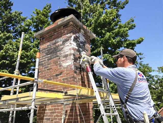 Structural chimney repair by Worthington Chimney Sweep in Worthington, OH